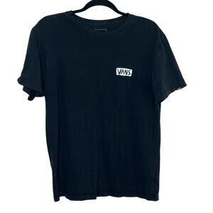 Vans Off the Wall Custom Fit Black Graphic Tee